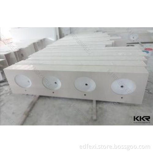 Bathroom Solid Surface Countertop Composite Acrylic Artific
